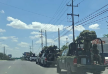 Federal security forces arrive in Reynosa, Tamaulipas